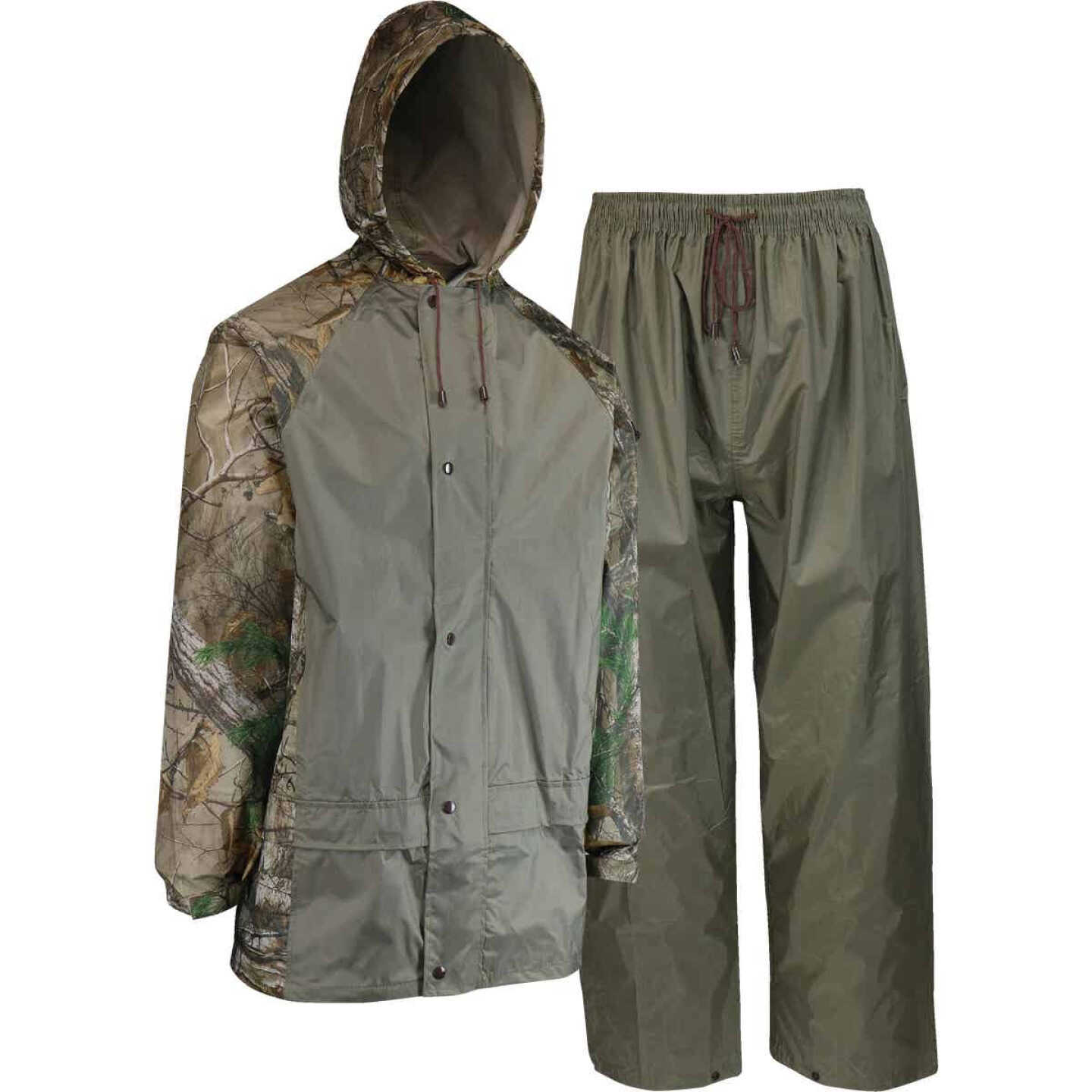 West Chester Large 2-Piece RealTree Camo Polyester Rain Suit Image 1